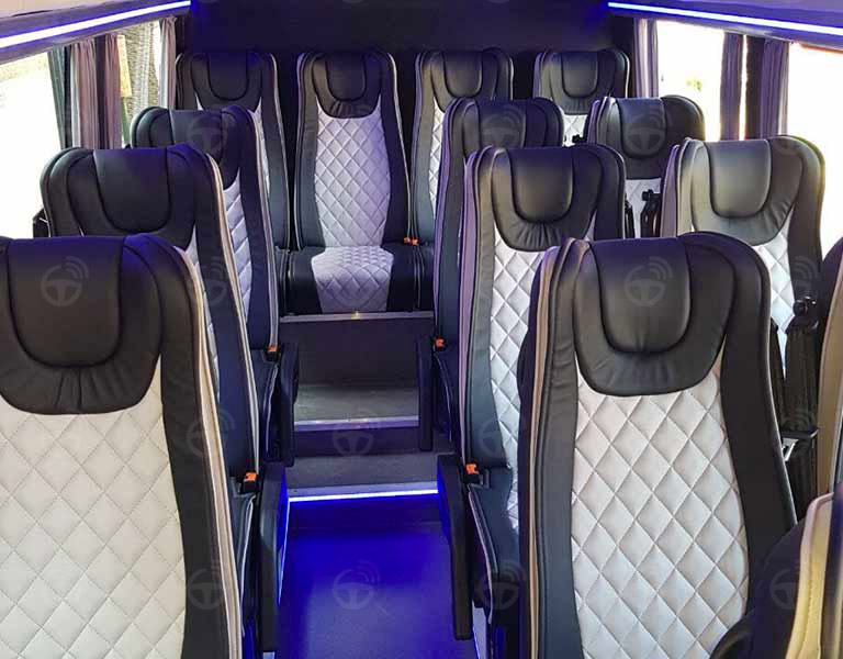 Mohammed V airport transfer bus or minibus cmn Mercedes-Benz SPRINTER