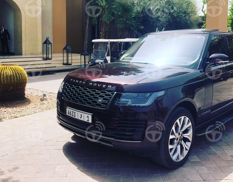 Mohammed V airport transfer cmn Range Rover Vogue
