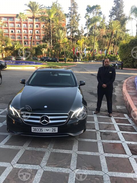 Mercedes E class rental per day with driver