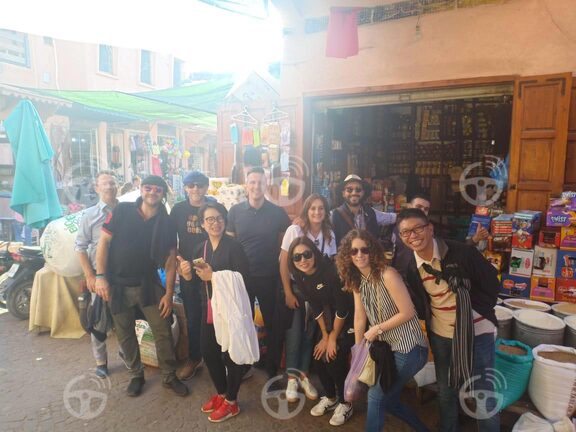van Sprinter for tourist program in Marrakech