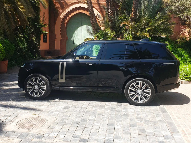 Traslado al aeropuerto de Marrakech-Menara Range Rover Vogue
