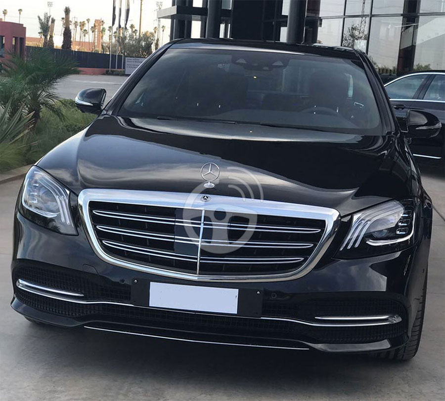 Mercedes S class for wedding guests