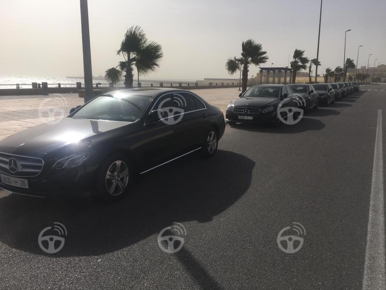 Mercedes S class for wedding guests