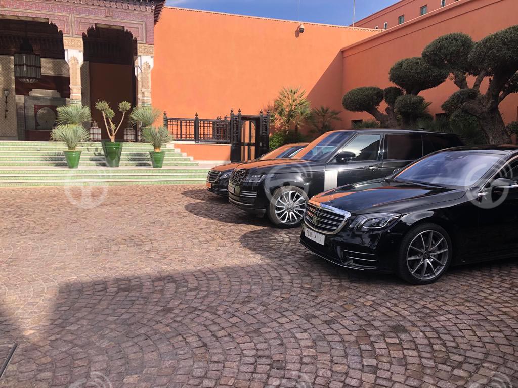 luxury car in Marrakech