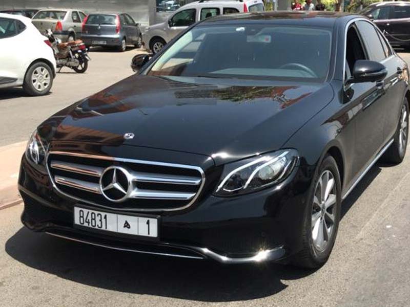 Mercedes-Benz E-Class transfert aéroport Rabat - Salé 