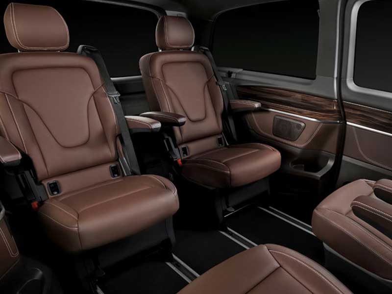 Private driver, airport transfers, Mercedes-Benz V-Class