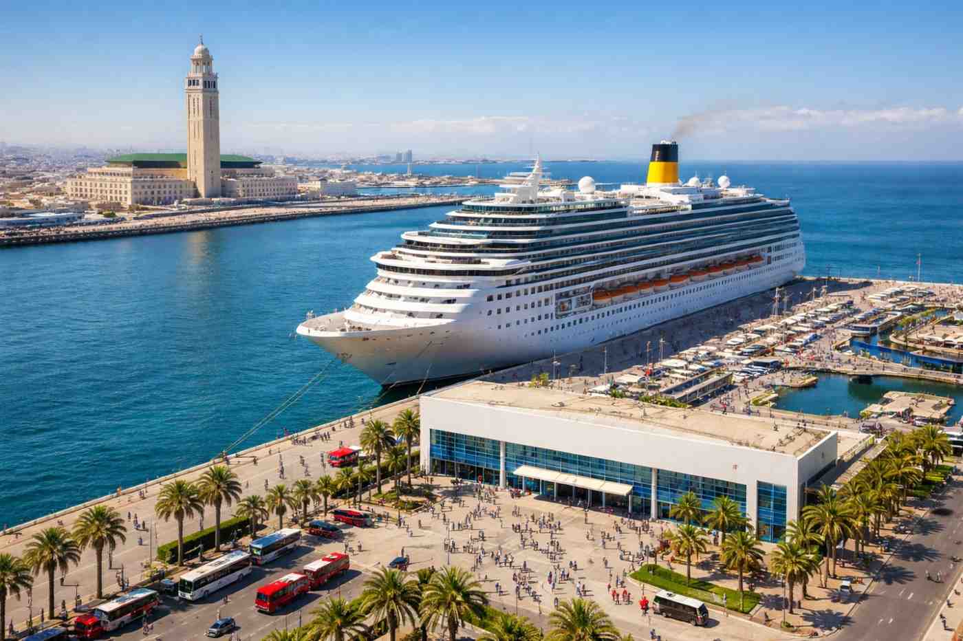 Chauffeur privé pour excursion de croisière à Casablanca